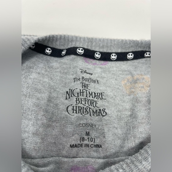 DISNEY: Nightmare Before Christmas Sleepwear, Size M (8-10) - Picture 4 of 8